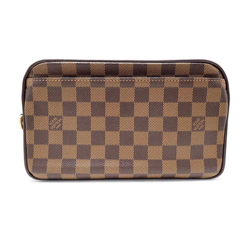 Louis Vuitton Damier Clutch Saint Brown Paul Bag